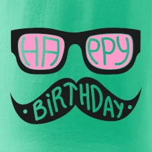 Mustache narozeniny - brýle