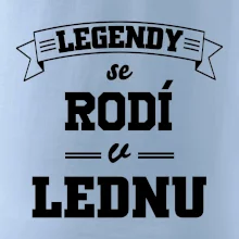 Legendy se rodí v lednu