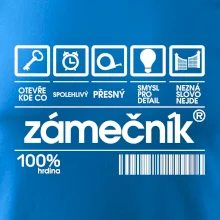 Čárový kód - zámečník