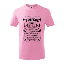 Vintage Etiketa - 1962