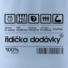 Čárový kód - řidička dodávky