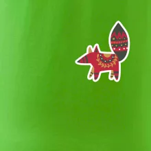 Folklor na prsu liška