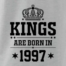 Kings are born in 1997