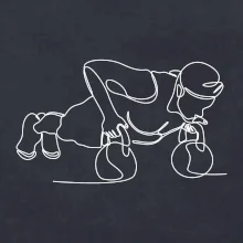 Kitebell posilování jedním tahem