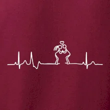 EKG zamilovaný pár EKG zamilovaný pár