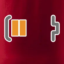 Rodinná trika - baterie táta