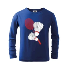 Badminton - pálka a košík