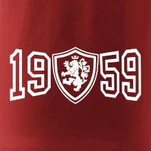 Narozeninový motiv - znak - 1959