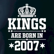 Kings are born in 2007