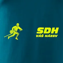 Hasičský sport SDH + váš název FLUO