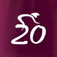 Cyklista slaví dvacítku (20)