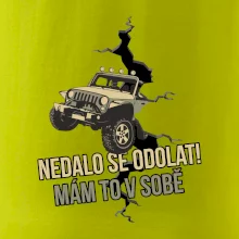 Nedalo se odolat, mám to v sobě offroad