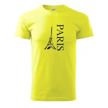 Paris nápis Eiffelovka na výšku