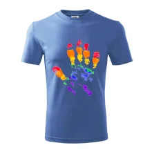 LGBT hand print