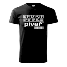 Čárový kód pivař Čárový kód pivař