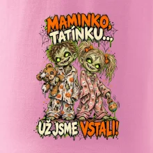 Zombie děti maminko tatínku už jsme vstali