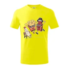 Souboj o hranolky kečup tatarka