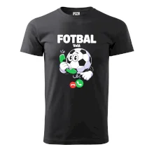 Karikatura fotbal volá