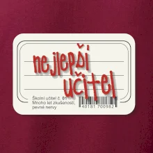 Nejlepší učitel sešit