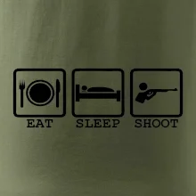 Eat sleep shot