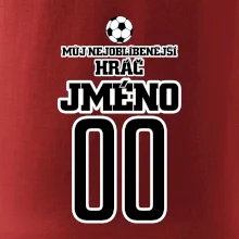 Můj nejoblíbenější hráč - Vaše jméno a číslo