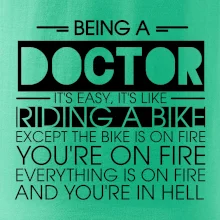 Being a doctor - bike