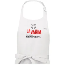 Já vařím - tvoje superschopnost? rovný nápis