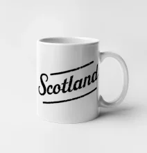 Scotland Vintage nápis