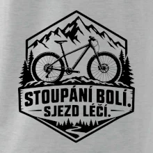 Stoupání bolí sjezd léčí - horské kolo