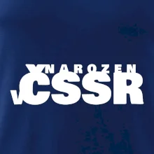 Nápis - Narozen v ČSSR