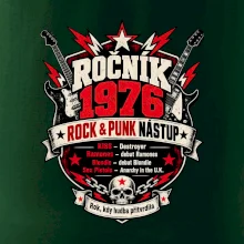 Ročník 1976 rock a punk
