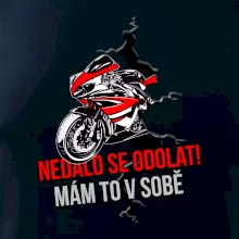 Nedalo se odolat, mám to v sobě silniční motorka