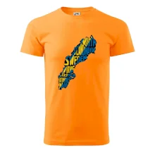 Mapy - názvy měst - Švédsko