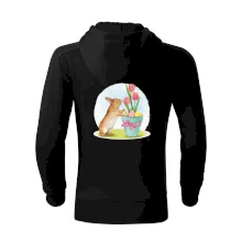 Velikonoční zajíček tulipány