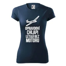 Opravdovi chlapi létají bez motoru