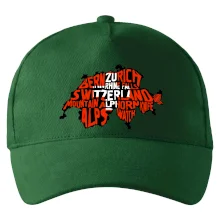 Mapy - názvy měst - Švýcarsko