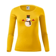 Vánoční sněhulák