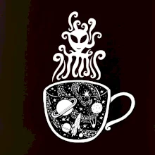 Magic black coffee (Pecka design)