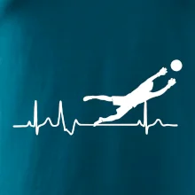 Ekg fotbal brankář