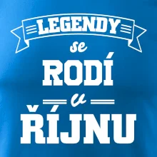 Legendy se rodí v říjnu