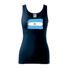 Argentina vlajka kreslená štětkou