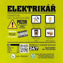 Profese - informace o produktu - elektrikář