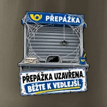 Přepážka uzavřena běžte k vedlejší