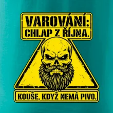 Varování chlap z října kouše když nemá pivo