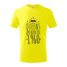 Queens are born in 1960