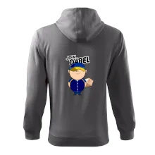 Jsem ďábel doručovatel modro žlutý Jsem ďábel doručovatel modro žlutý