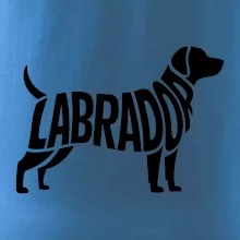 Labrador nápis v těle
