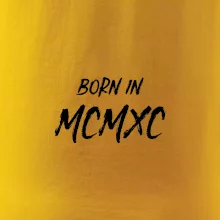 Born in - Římské číslo 1990