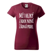 Mít hezký zadek není žádná prdel