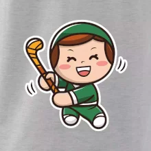 Ikona pozemní hokej holka